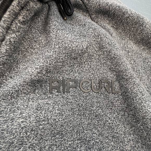 Rip Curl Hoodie Men's Medium Gray Anti Fleece Full Zip Water Resistant Surf - Picture 7 of 15
